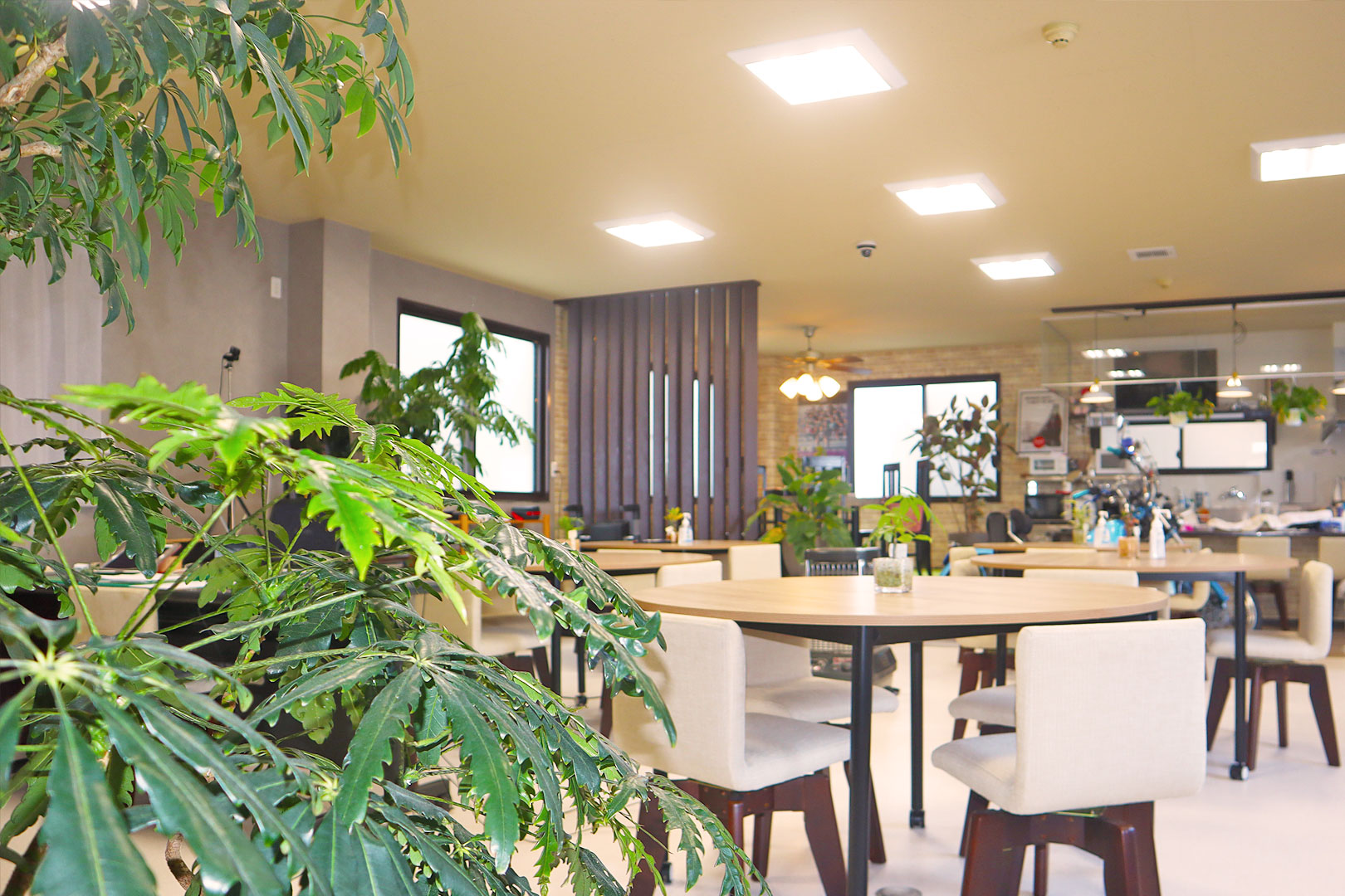 こだわりの内装